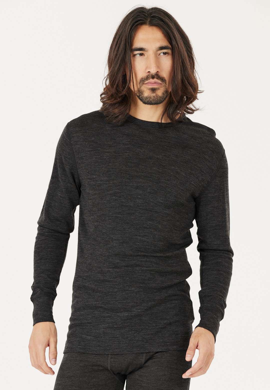 W233598/1001 WHISTLER CERRO M MERINO WOOL BASELAYER TEE - Męska Koszulka Termoaktywna