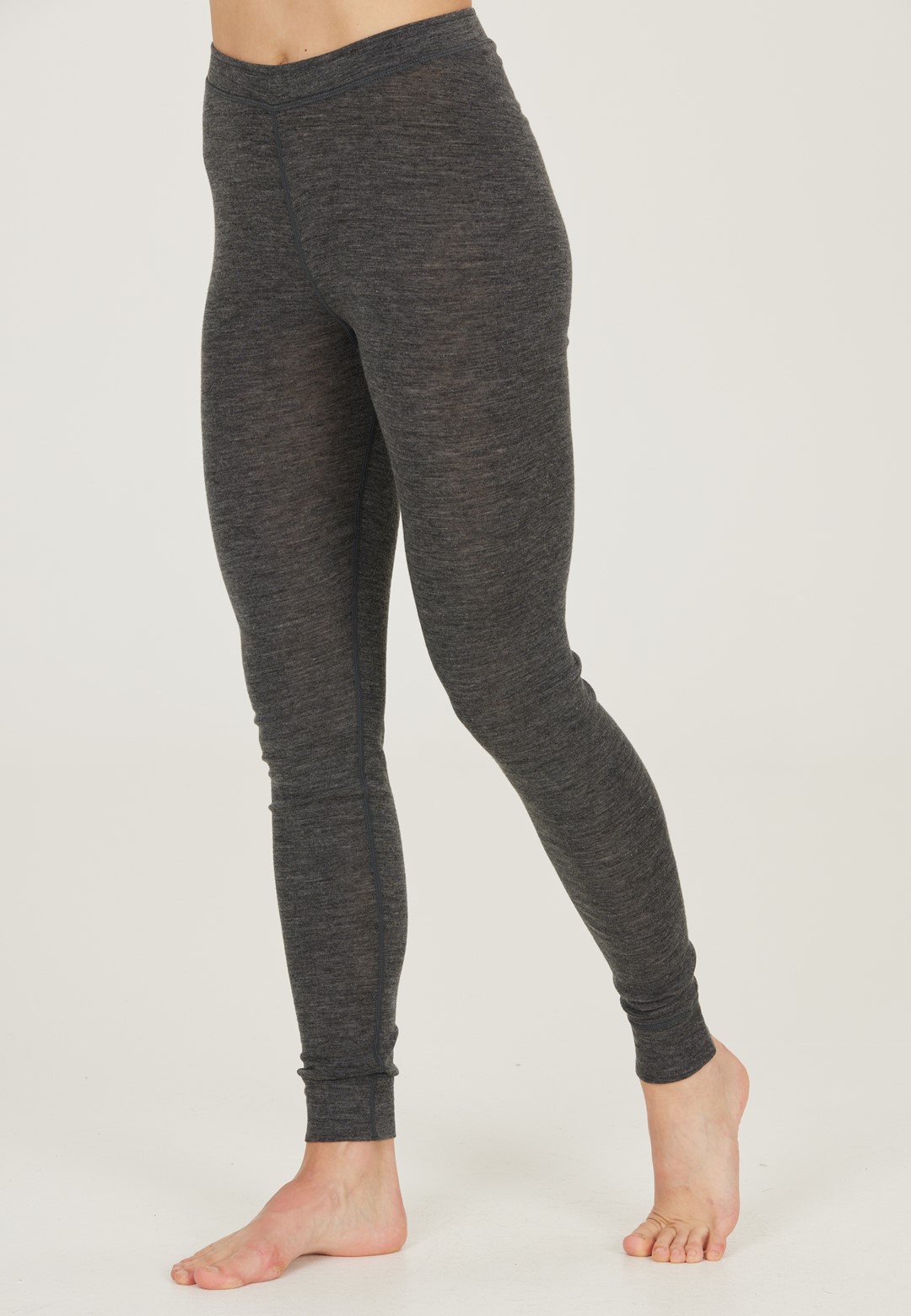 W233599/1001 WHISTLER Cerro W Merino Wool Baselayer Pants - Damskie Spodnie Bezszwowe Bielizna