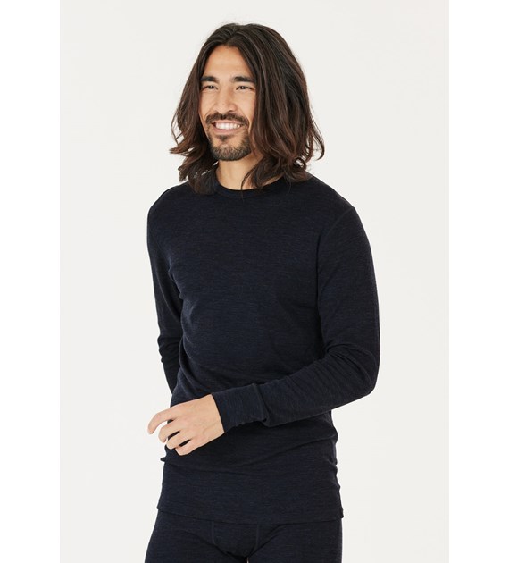 W233598/2048 WHISTLER CERRO M MERINO WOOL BASELAYER TEE - Męska Koszulka Termoaktywna Merino