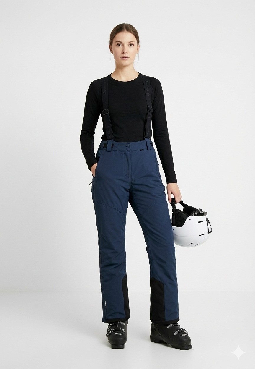 W233188/2048 WHISTLER DRIZZLE W SKI PANT W-PRO 10000 - Damskie spodnie narciarskie