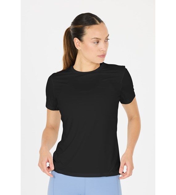 E241354/1001 Black Nan W S/S Tee - Koszulka Damska