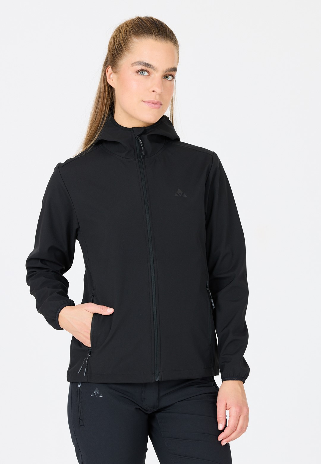 W242135/1001 WHISTLER LUANGO W HOODED SOFTSHELL JACKET - Damska Kurtka Softshell z Kapturem