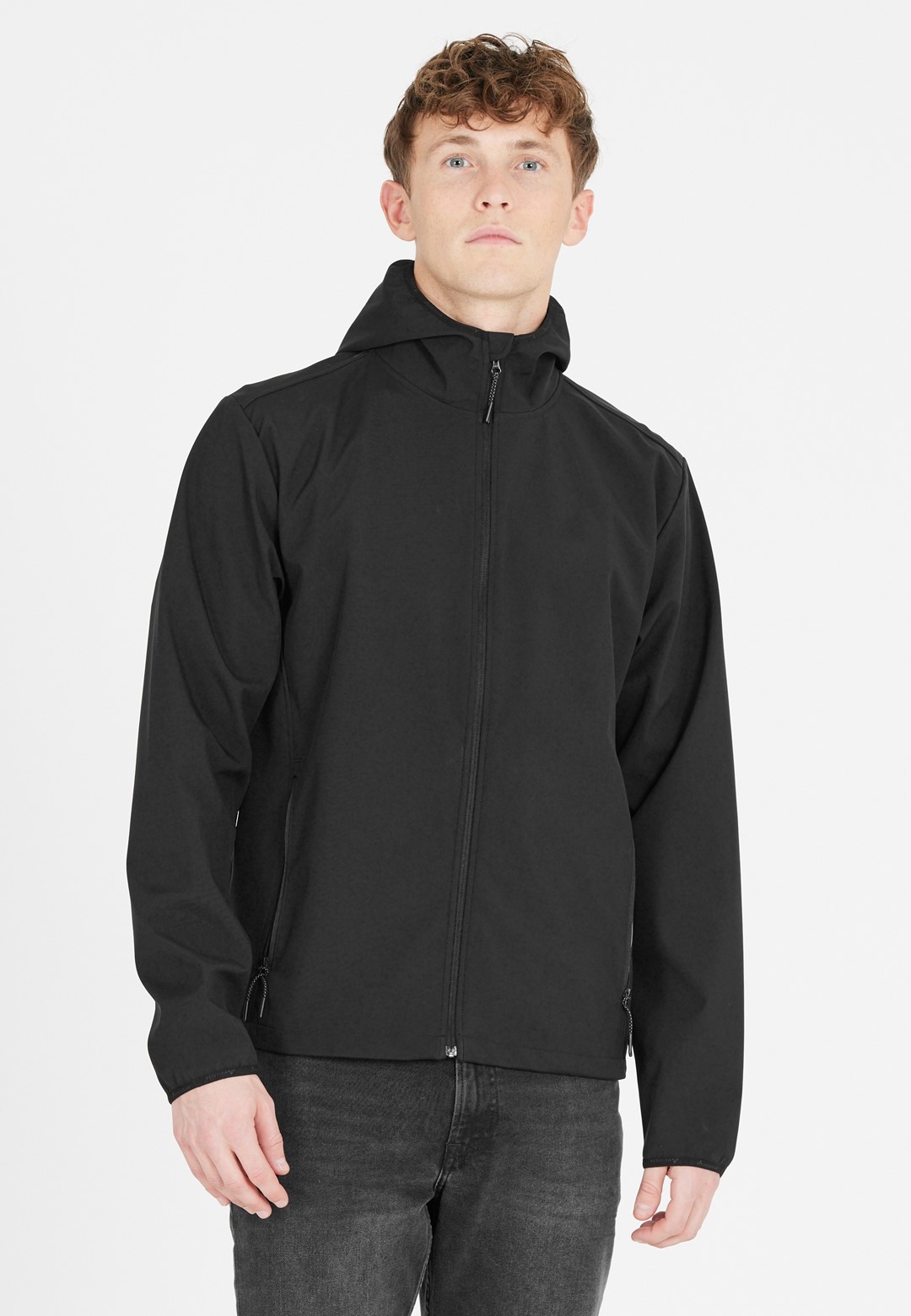 W242134/1001 WHISTLER LUANGO M HOODED SOFTSHELL JACKET - Męska Kurtka Softshell z Kapturem