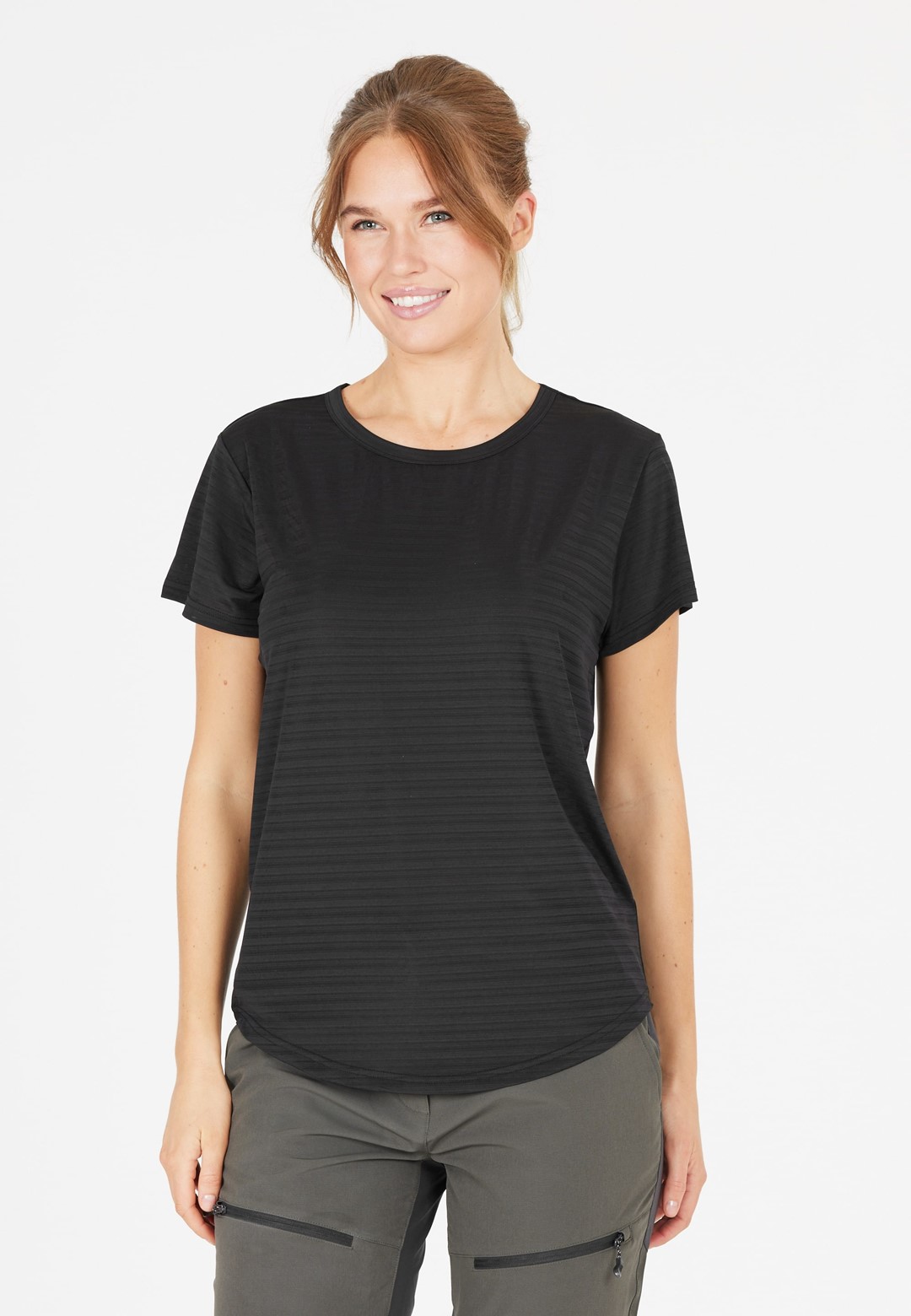 W241929/1001 Skylon W Striped S/S Tee - Koszulka Kobiety