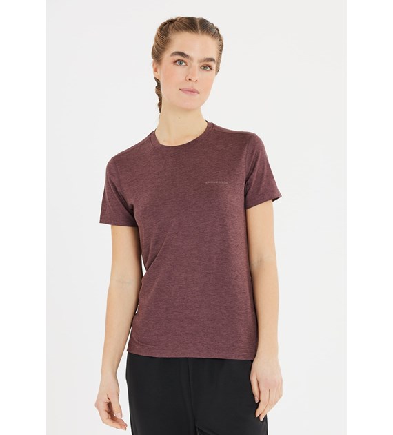 E243392/4241 Fudge Alvaly W Melange S/S Tee - Koszulka Damska