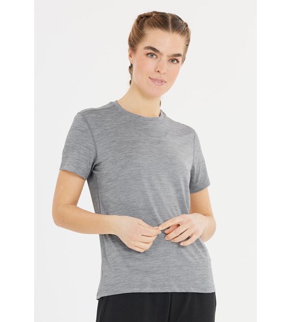 E243392/1005 Alvaly W Melange S/S Tee - Koszulka Kobiety