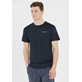 E243401/1111 Black Melange Abdon M Melange S/S Tee - Koszulka Męska