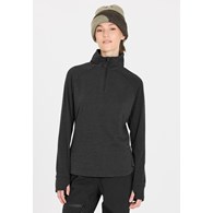 W243208/1016 WHISTLER KAJSA W HALF ZIP MIDLAYER - Damska bluza trekingowa