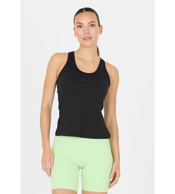 E243405/1001 Black Nan W Running Top - Koszulka Damska