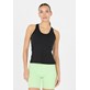 E243405/1001 Black Nan W Running Top - Koszulka Damska
