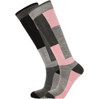 W153307/4278 WHISTLER CORSICANA 2-PACK SKI SOCK - Skarpety Narciarskie (2-pak)