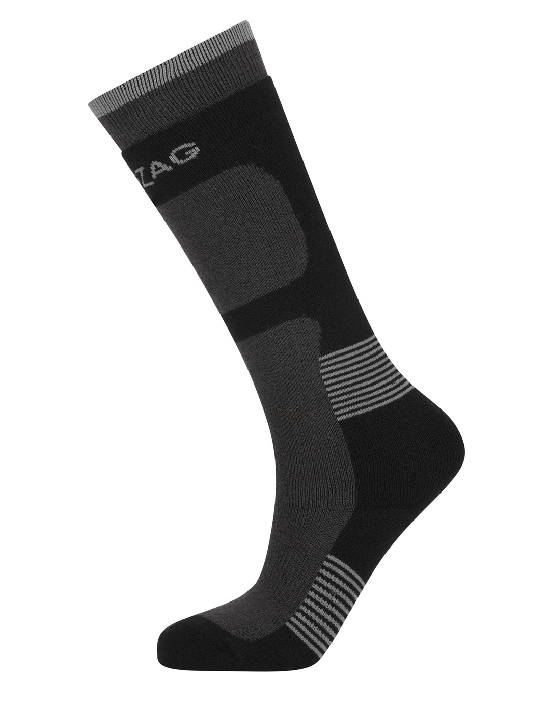 Z203074/1001 ZIGZAG TIPPY SKI SOCKS - Dziecięce Skarpety Zimowe