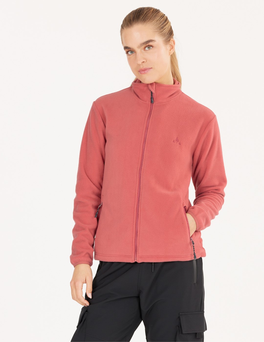 W211201/4320 WHISTLER COCOON W FLEECE JACKET - Damska Bluza Polar