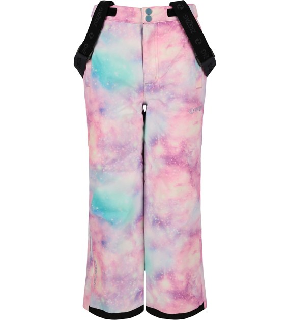 Z213011/4040 ZIGZAG SOHO PRINTED SKI PANT W-PRO 10000 - Dziecięce spodnie