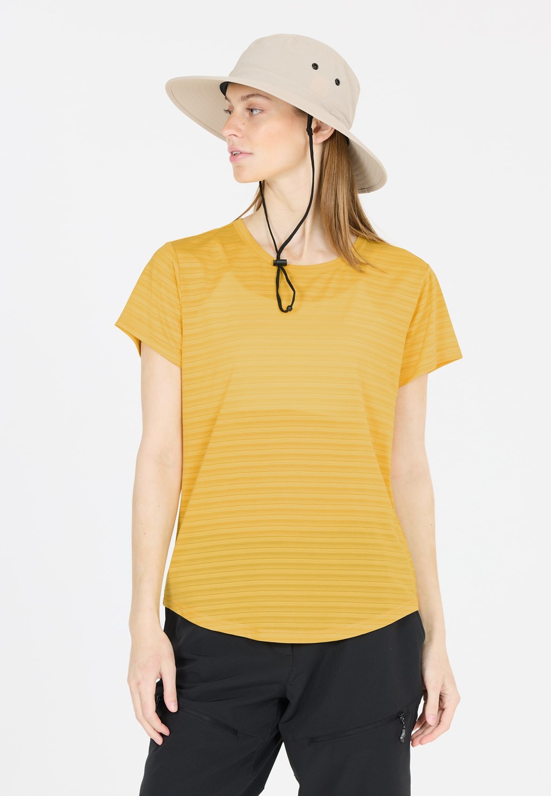 W241929/5261 Misted Yellow Skylon W Striped S/S Tee - Koszulka Damska