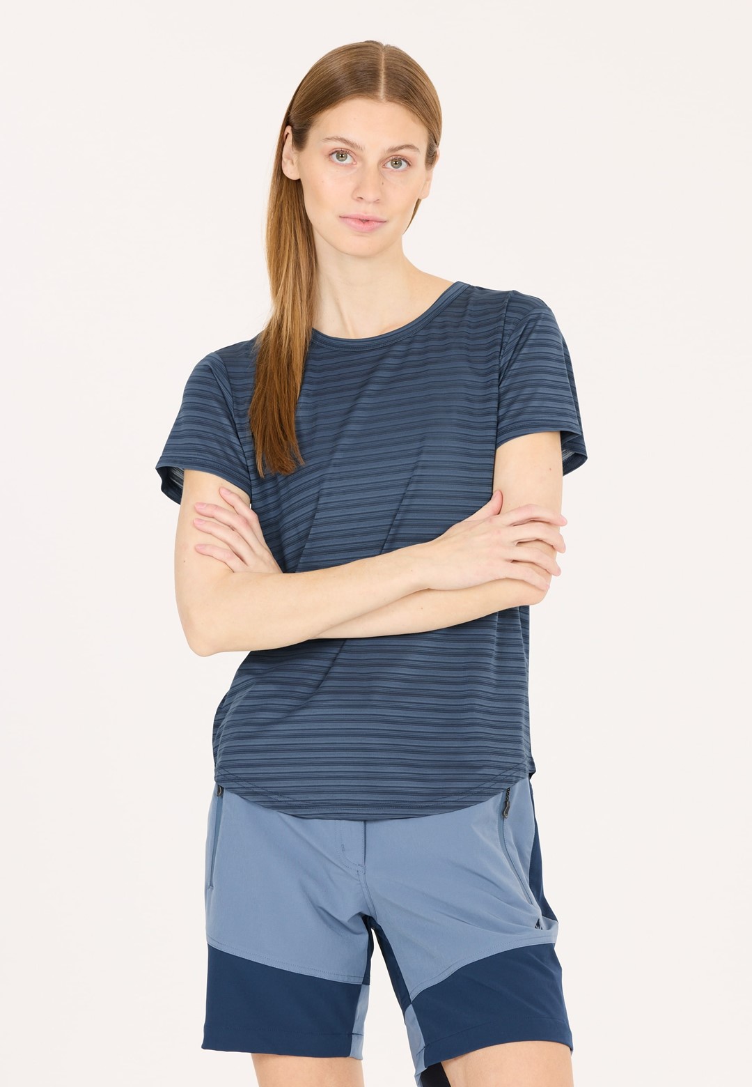 W241929/2253 Skylon W Striped S/S Tee - Koszulka Kobiety