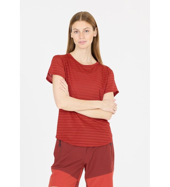 W241929/4344 Cinnabar Skylon W Striped S/S Tee - Koszulka Damska