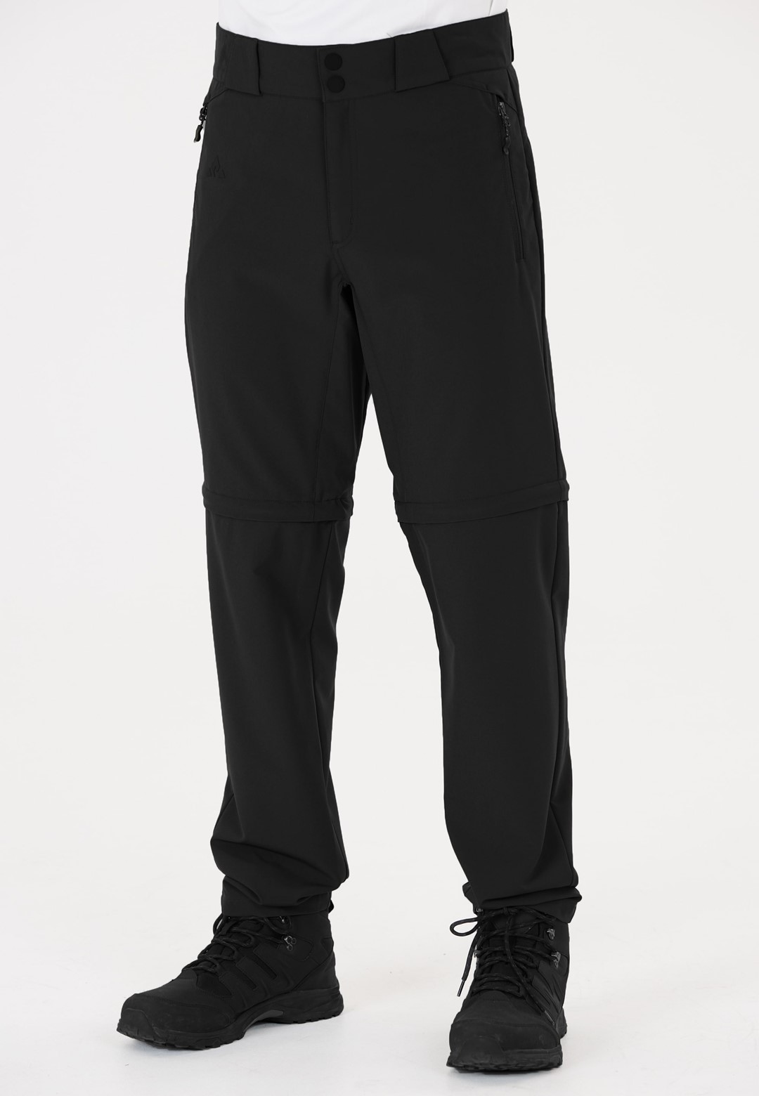W222180/1001- GERD M OUTDOOR ZIP OFF - Spodnie trekingowe męskie