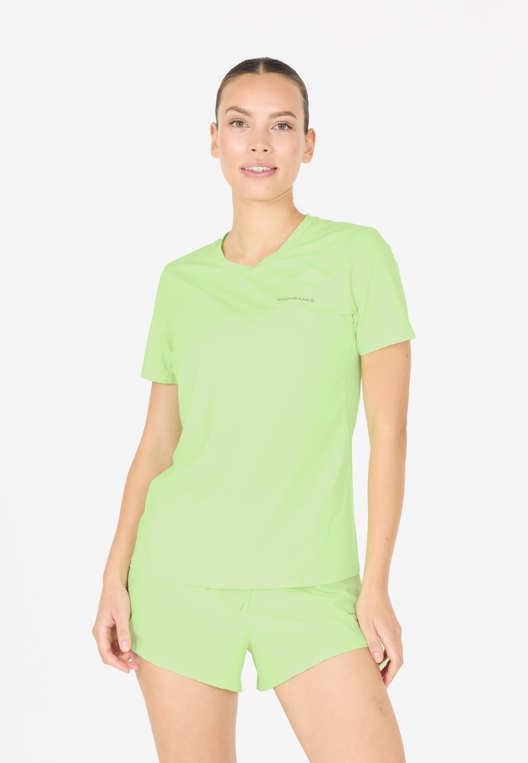 E241354/3199 Paradise Green Nan W S/S Tee - Koszulka Damska