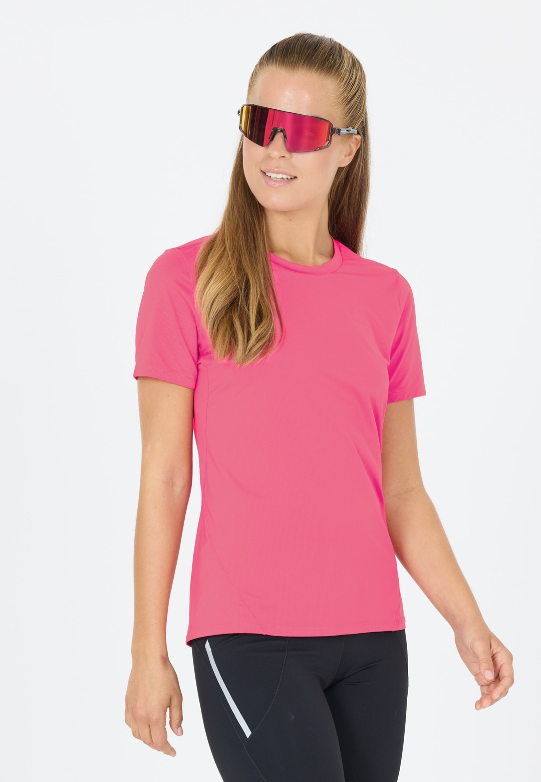 E241354/4049 Fandango Pink Nan W S/S Tee - Koszulka Damska