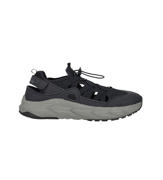 W252375/2002 Navy Leofric Sandal Closed - Sandały