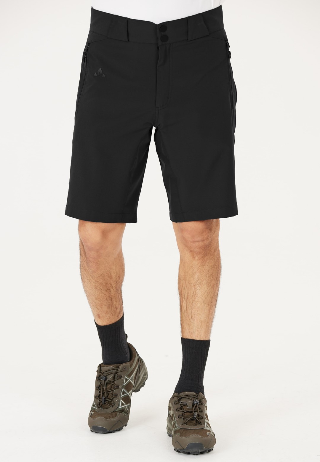 W222181/1001 Black Gerd M Outdoor Shorts - Krótkie Spodenki Męskie