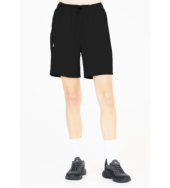 W251218/1001 Black Trek W Shorts - Krótkie Spodenki Damskie