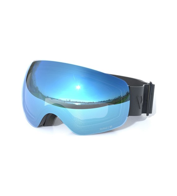 W254012/1122SB WHISTLER MORGINS TOPAZ III SPHERICAL SKI GOGGLE - Gogle narciarskie