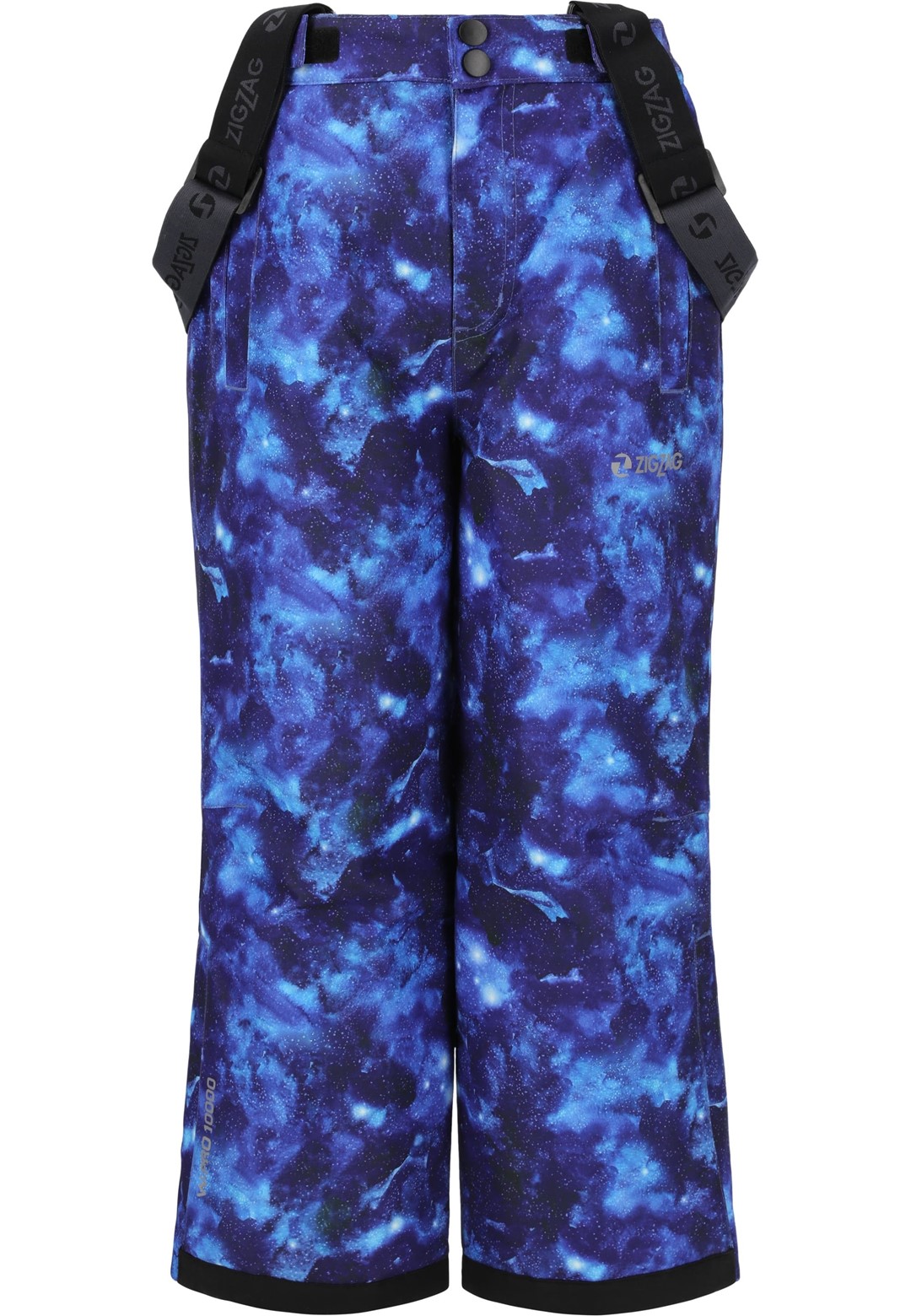 Z213011/2047 ZIGZAG SOHO PRINTED SKI PANT W-PRO 10000 - Dziecięce spodnie