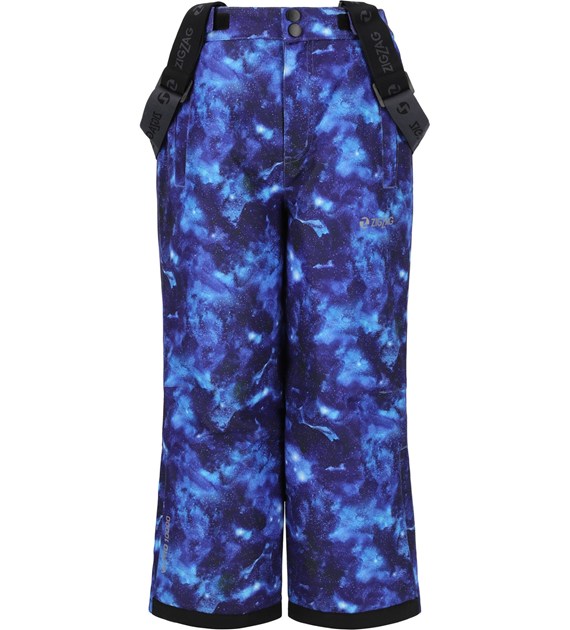 Z213011/2047 ZIGZAG SOHO PRINTED SKI PANT W-PRO 10000 - Dziecięce spodnie