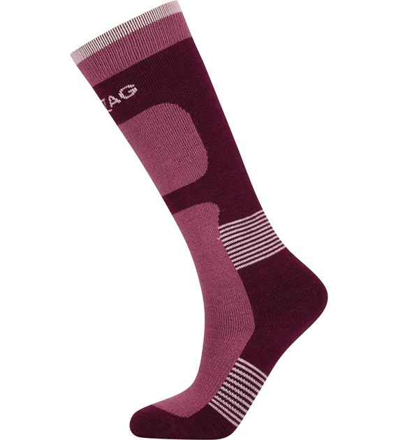 Z203074/4368 ZIGZAG TIPPY SKI SOCKS - Dziecięce skarpety