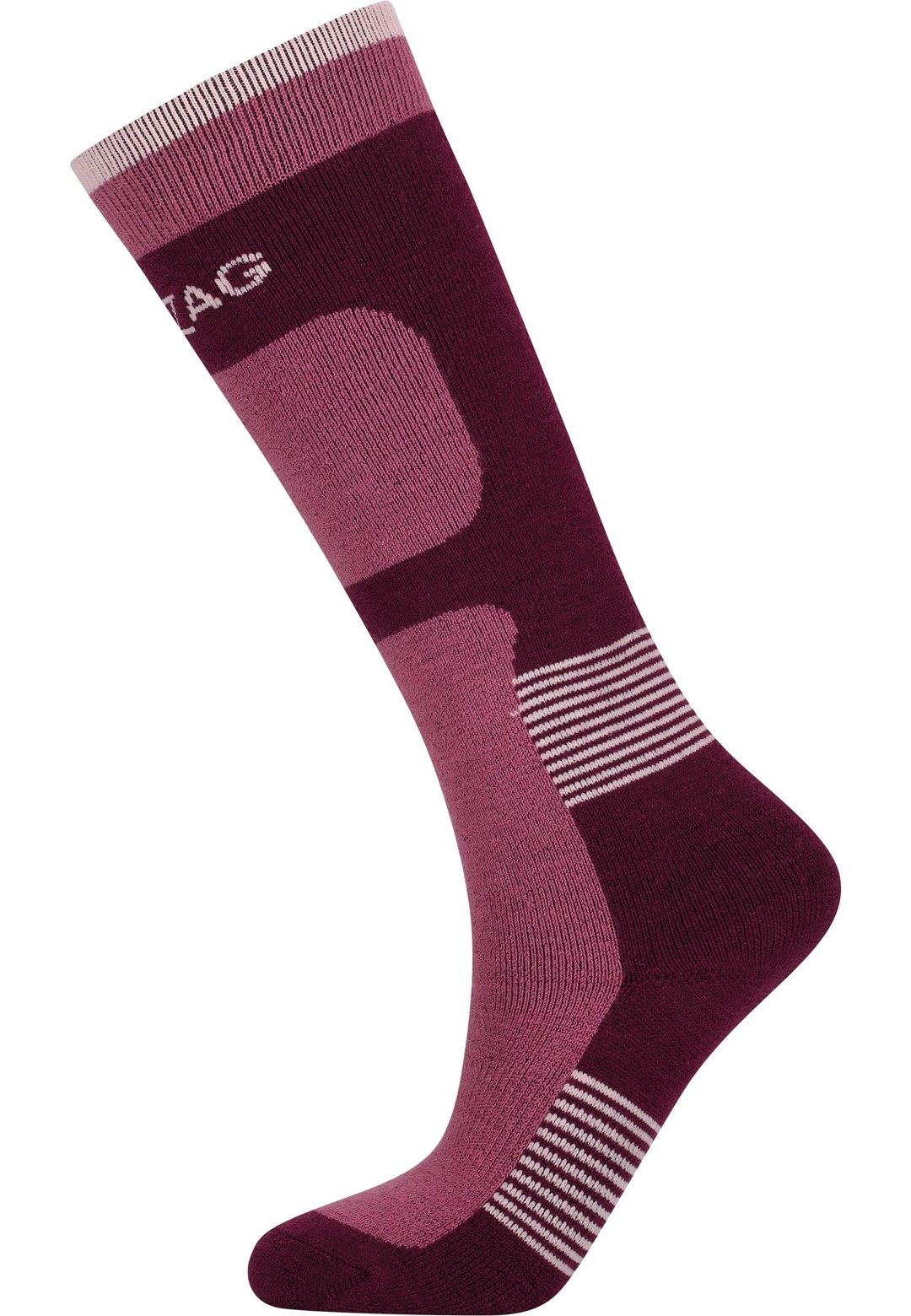 Z203074/4368 ZIGZAG TIPPY SKI SOCKS - Dziecięce skarpety