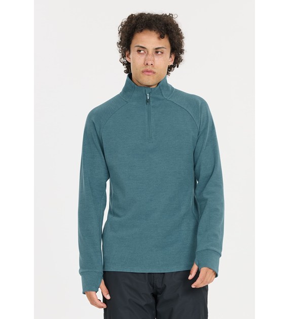 W243209/2275 WHISTLER KAJSA M HALF ZIP MIDLAYER - Męska bluza