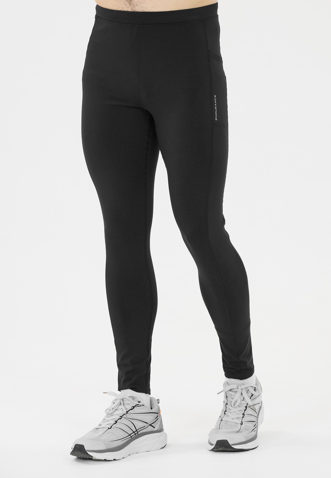 E253342/1001 ENDURANCE STRONG M WINTER LONG TIGHTS - Męskie legginsy