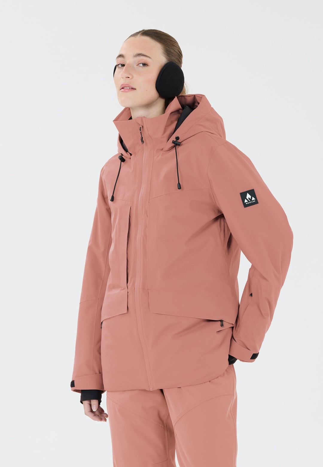 W253185/1109 WHISTLER KINGLAND W SKI JACKET W-PRO 10.000 - Damska kurtka narciarska