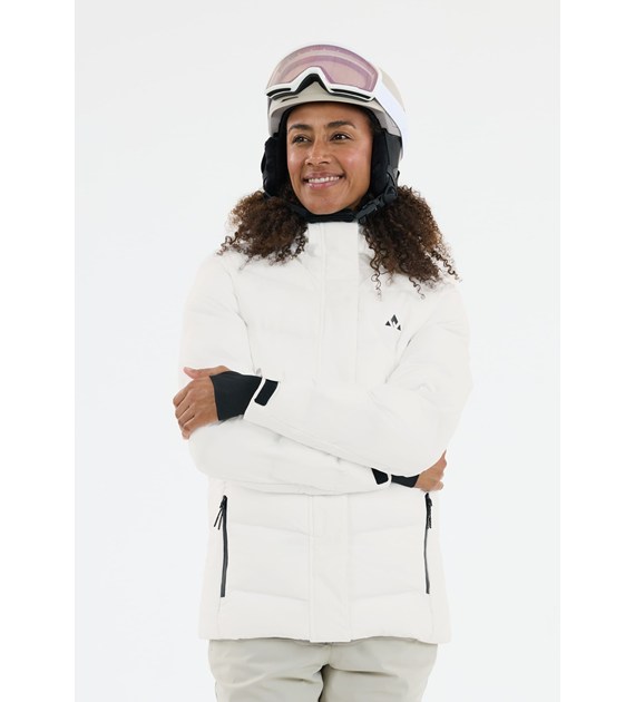 W253187/1002 WHISTLER CHENO W PUFFER SKI JACKET - Damska kurtka narciarska