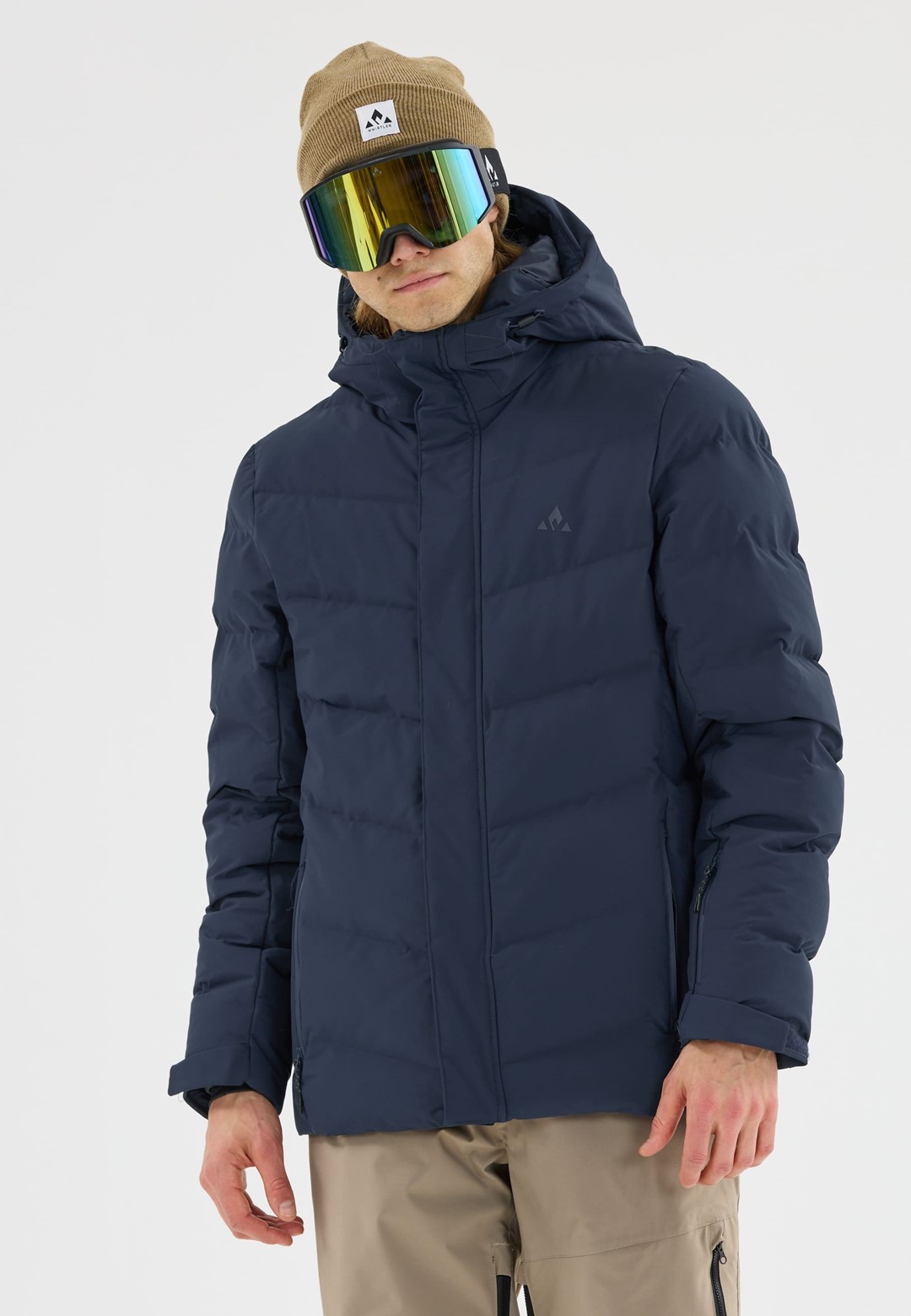 W253188/2048 WHISTLER CHENO M PUFFER SKI JACKET - Męska kurtka