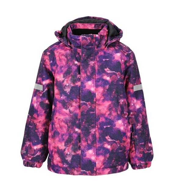 Z253004/4078 ZIGZAG FUNZONE PRINTED SKI JACKET W-PRO 10000 - Dziecięca kurtka