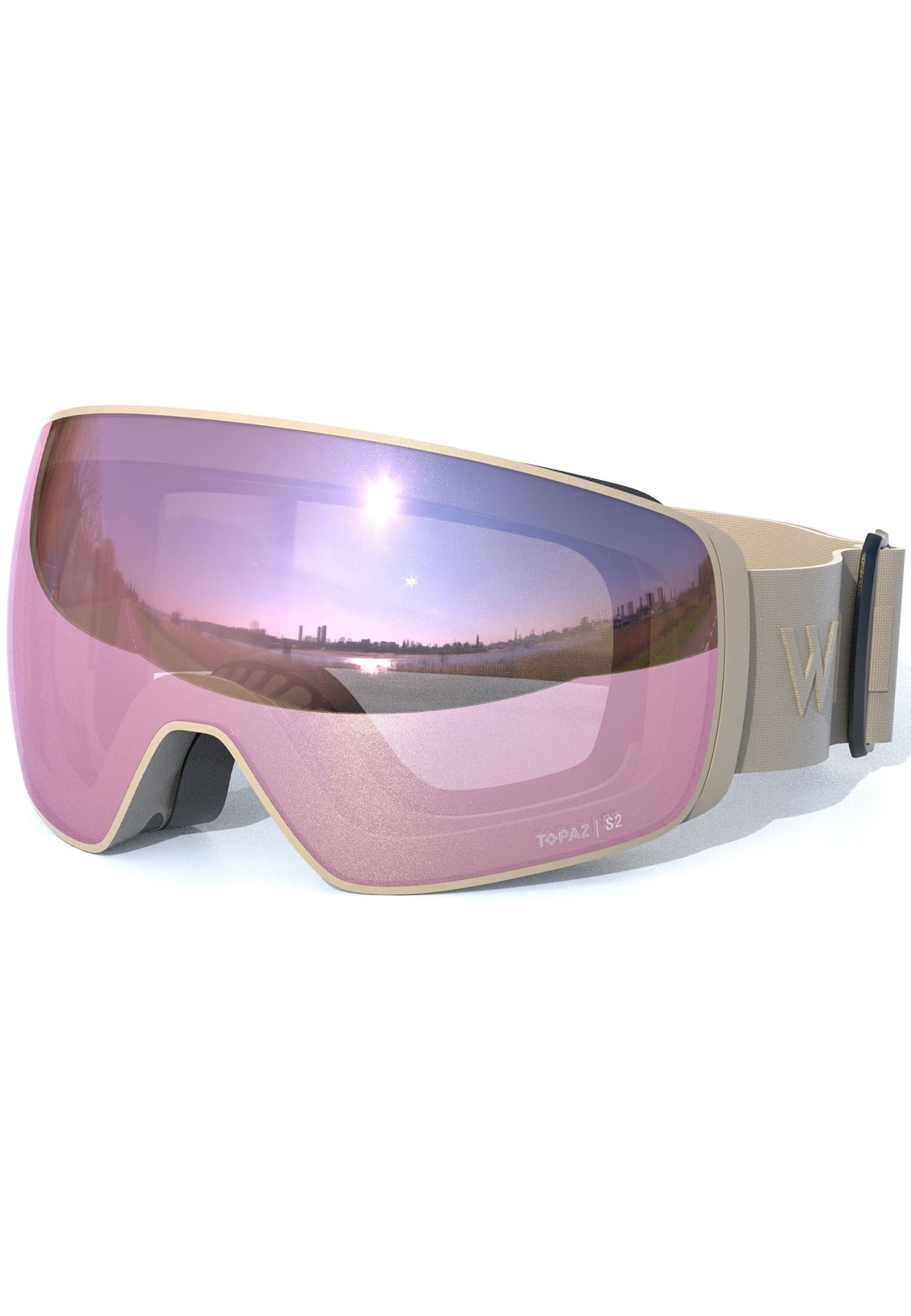W254010/1265 WHISTLER MORZINE TOPAZ V SKI GOGGLE W/ MAGNETIC INTERCHANGEABLE LENS - Gogle narciarskie z wymiennymi soczewkami