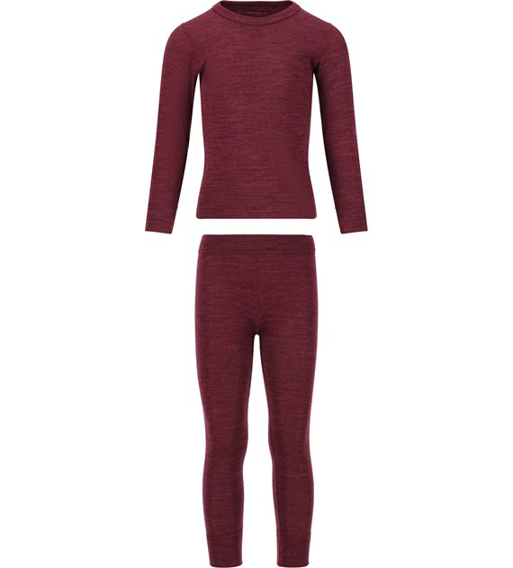 Z223054/4132 ZIGZAG TERRY MERINO WOOL SKI UNDERWEAR - Dziecięca Bielizna termiczna