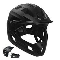 CS240480/1001 CRAZY SAFETY TITAN FULLFACE BICYCLE HELMET - Kask rowerowy