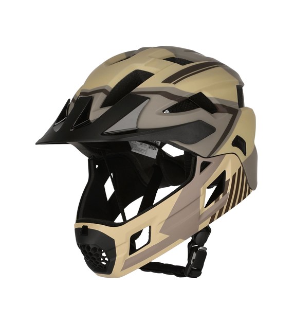 CS240480/3019 CRAZY SAFETY TITAN FULLFACE BICYCLE HELMET - Kask rowerowy