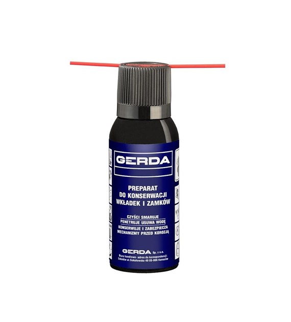 24.66-0002.0026 GERDA PREPARAT DO KONSERWACJI ZAMKÓW 100ML