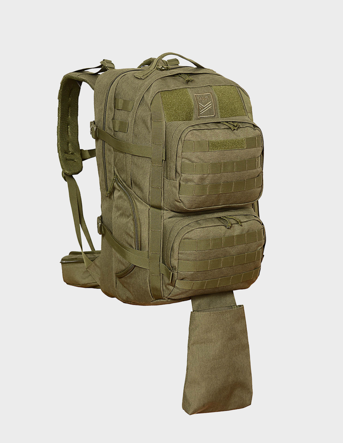 H048-1440/K58 FOREST GREEN HALTI MOYO PLUS PACK - Plecak