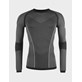 H086-0251/L28 GRANITE GREY HALTI NILA M SEAMLESS BASE LAYER SHIRT - Męska Bielizna Bezszwowa z Długim Rękawem