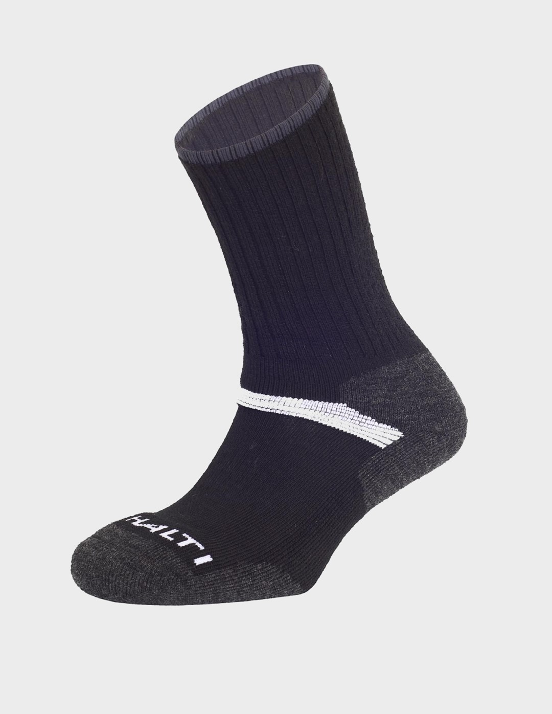 H087-0442/L28 GRANITE GREY HALTI XC TOURING MEN SOCKS - Skarpety