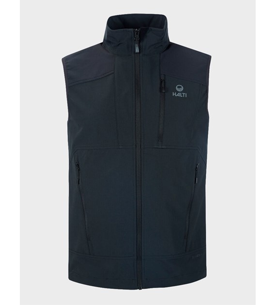 H064-0324/L29 Anthracite Grey HALTI PALLAS M X-STRETCH VEST - Męska Kamizelka