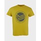 H065-0366/T72 A. YELLOW HALTI RETKI T-SHIRT ORG. COTTON M - Męska Koszulka T-shirt