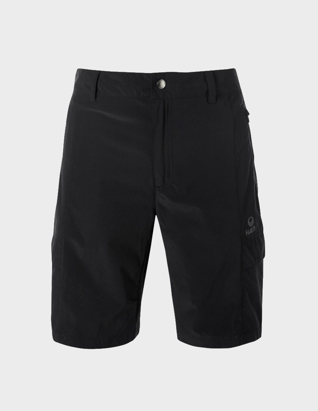 H064-0359/P99 BLACK HALTI REISSU M STRETCH SHORTS - Męskie Spodenki