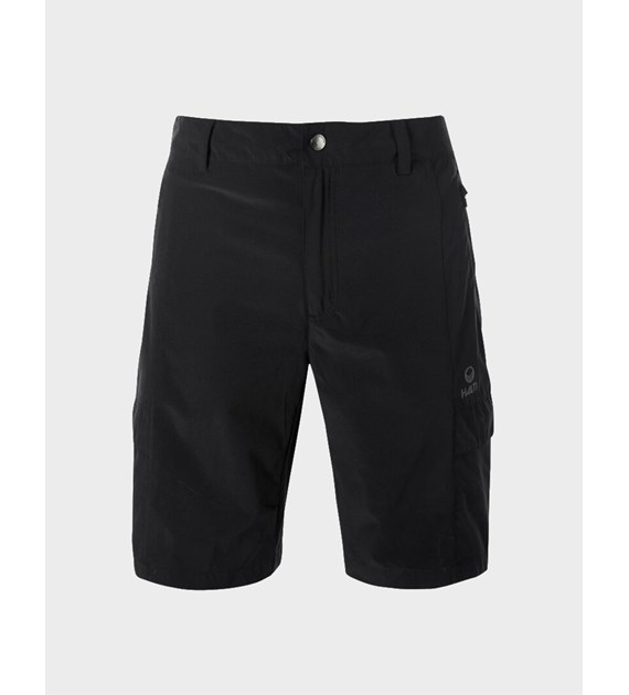 H064-0359/P99 BLACK HALTI REISSU M STRETCH SHORTS - Męskie Spodenki